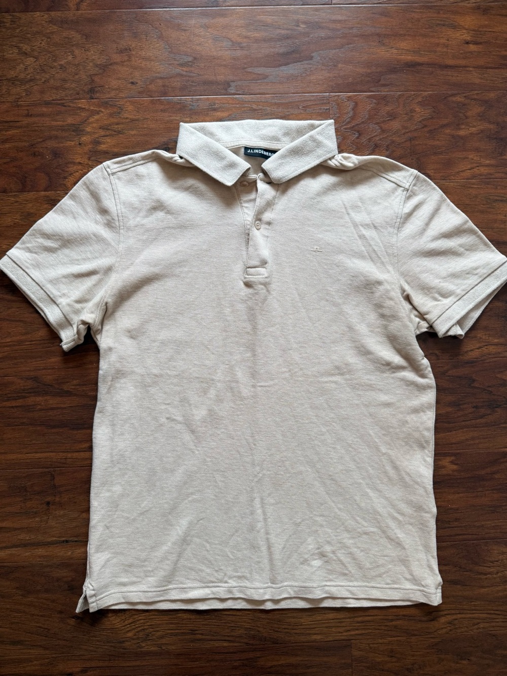 J.Lindeberg Beige Polo Shirt